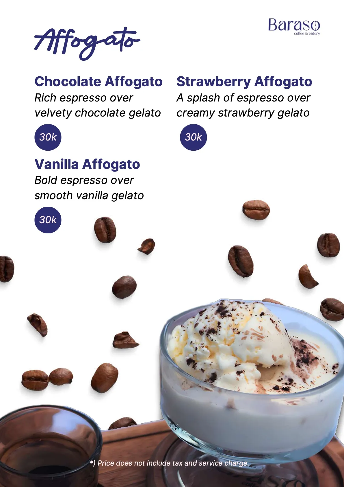 Buku menu Baraso Coffee, halaman 5