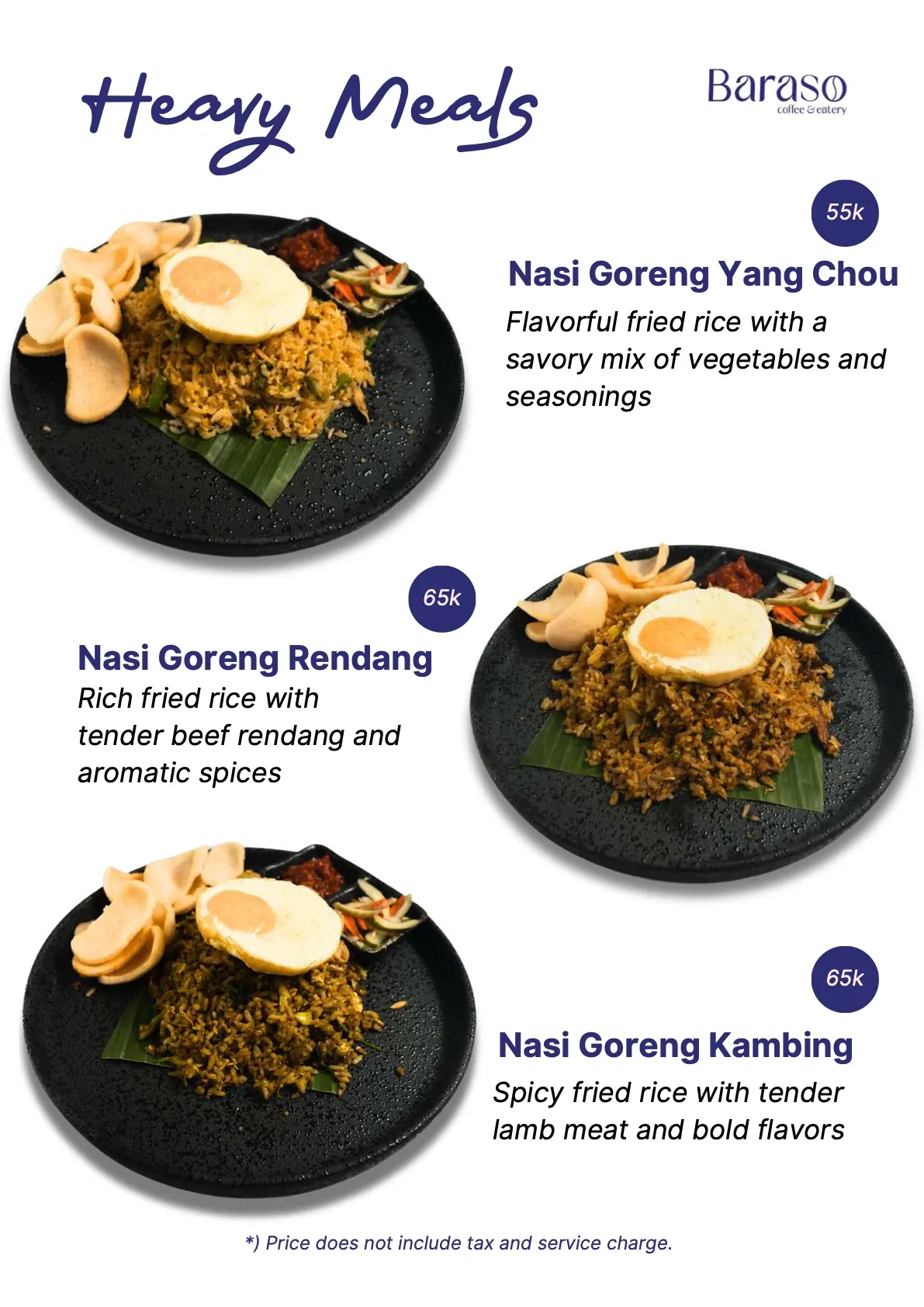 Buku menu Baraso Coffee, halaman 17